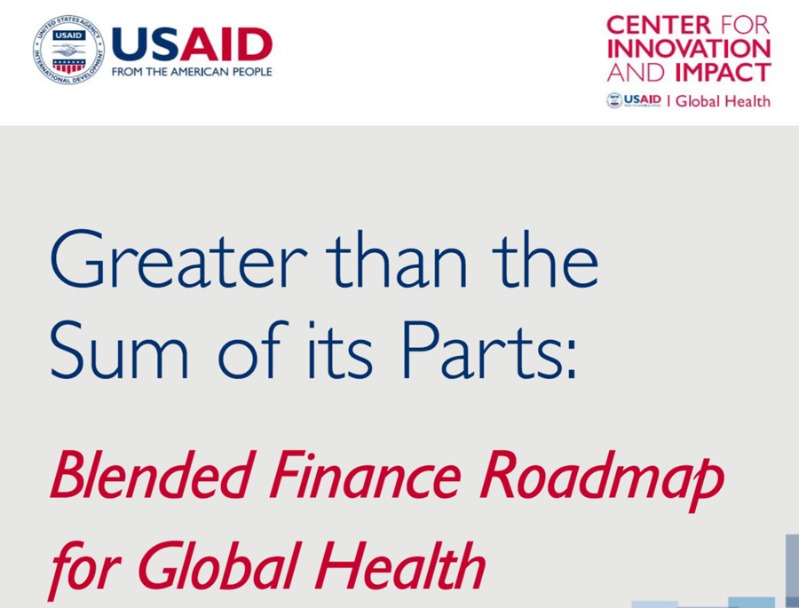 USAID Launches Roadmap for Attracting Investments in Global Health ...